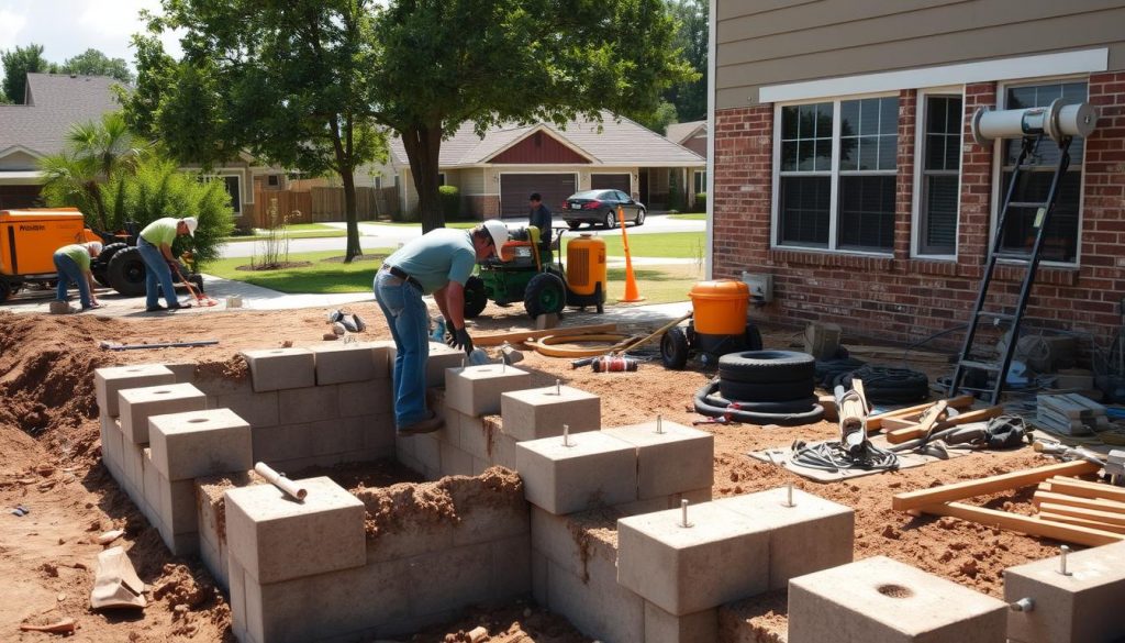 Block & Base Foundation Repairs