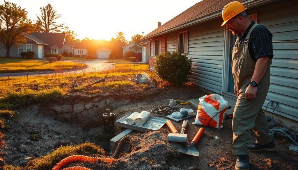 foundation settlement repair