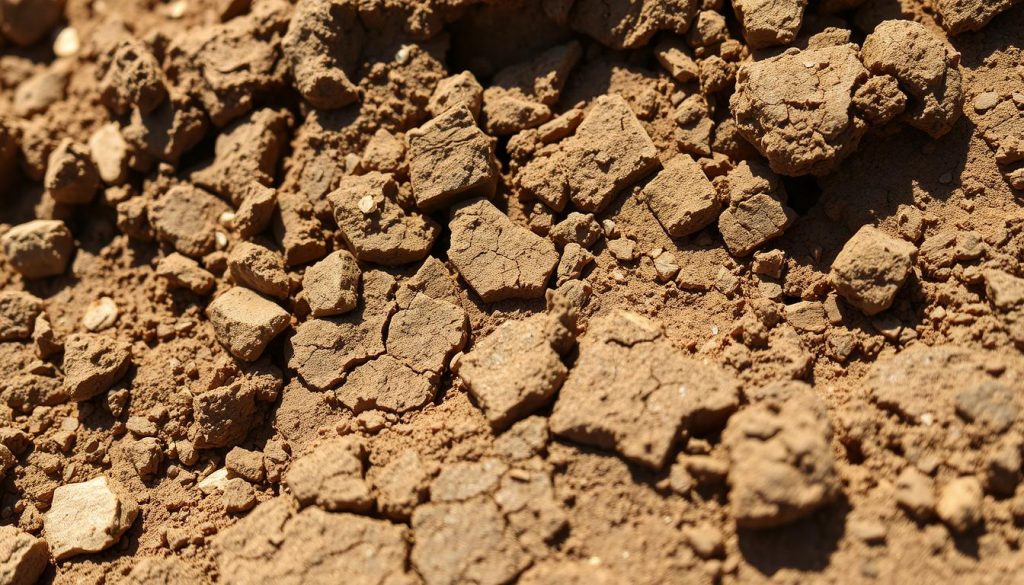 Bellaire clay soil showing expansion properties affecting foundation stability