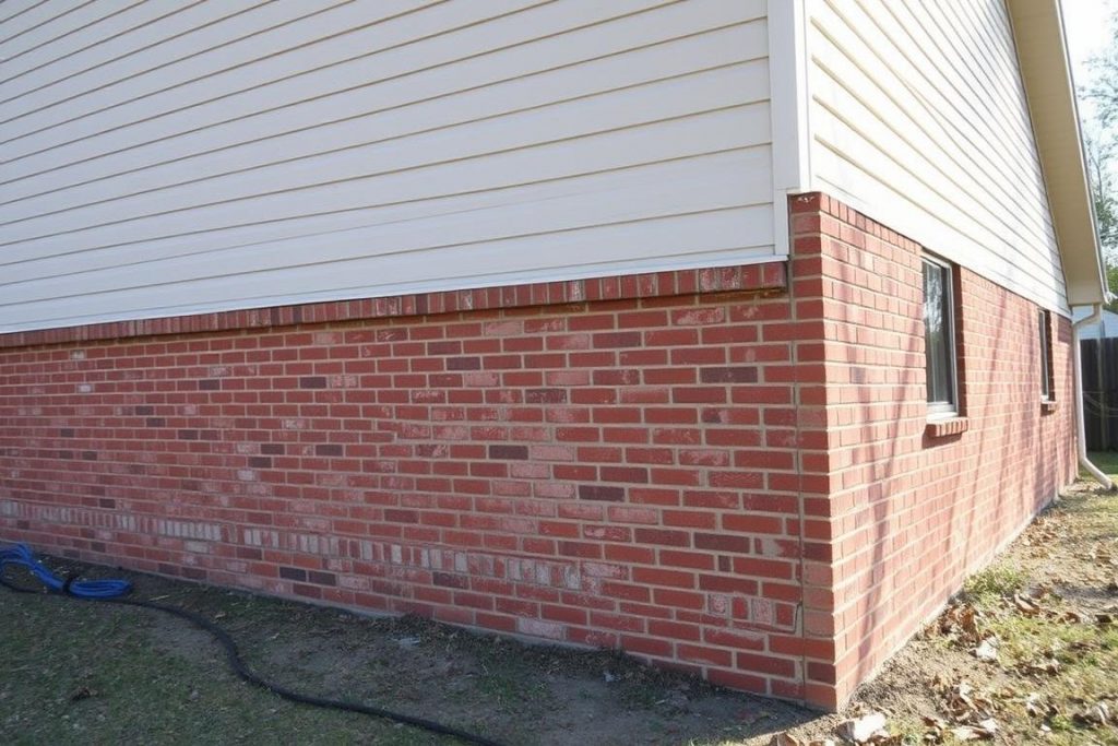 House with settling foundation issues in Cleveland, TX